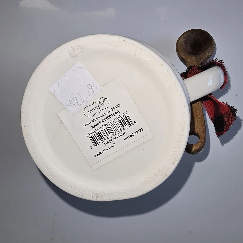 NWOT Mud Pie Christmas Mug - Picture 5 of 5